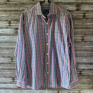 Charleston Threads Men's Long-Sleeved Button-Down Shirt‎ Size L